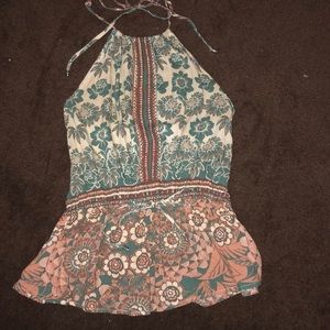 Kendall & Kylie halter with flattering cinch